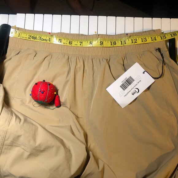 Zyia NWT  Work Flow High Rise Wide Leg Activewear Pants Khaki Women's XXL Yoga - Picture 2 of 8